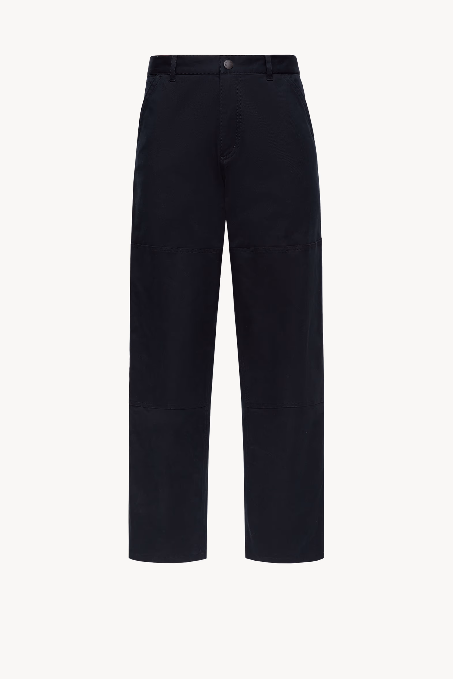 Pantalones de gabardina de algodón Hombre Azul marino Moncler 2